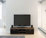 Edgeware TV Unit- Walnut & Black