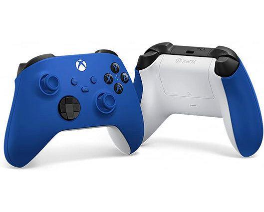 Xbox Wireless Controllers in Red & Blue with Twin Charging Dock with 2x Rechargeable Battery Packs