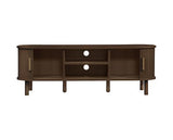 Axel Fluted TV Unit - Walnut