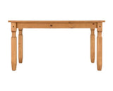 Corona 6' Dining Table - Distressed Waxed Pine