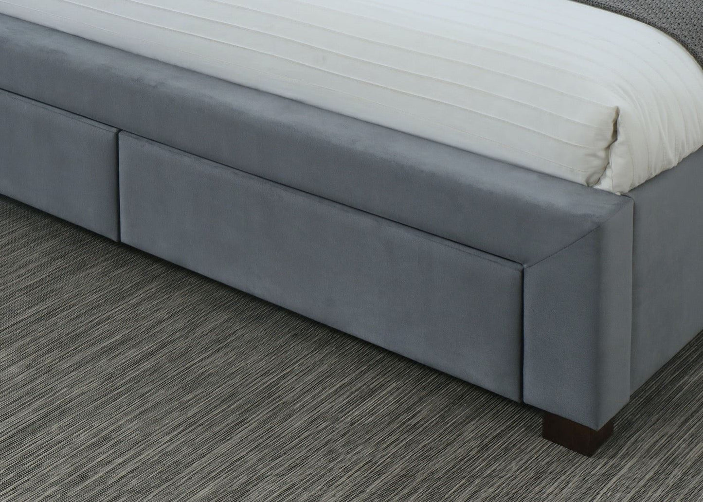 Hope Storage King Bed - Grey