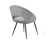 Londyn Dining Chair (Pair)- Grey