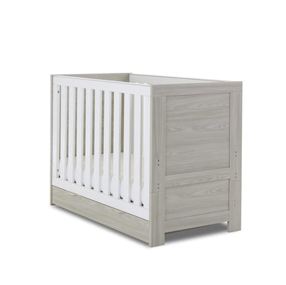 Nina Mini 2 Piece Room Set & Underdrawer - Grey Wash & White