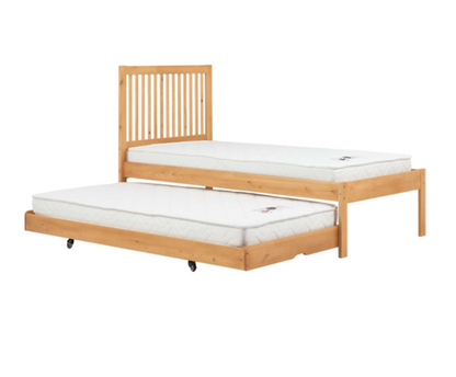 Brandon Trundle Bed - Honey Pine