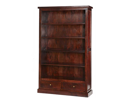 Jovie Dark Mango Large Bookcase