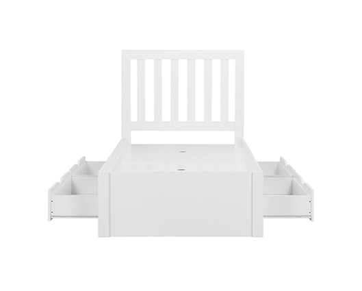 Alton Single Bed - White