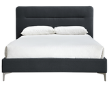 Finch King Bed - Charcoal