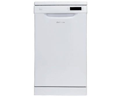 Statesman FD10PWE 10 Place Setting Slimline 45cm Dishwasher White