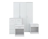 Princeton 4 Piece Bedroom Set-White