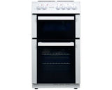 Statesman FUSION50W 50cm Twin Cavity Electric Cooker with Solid Plate Hob