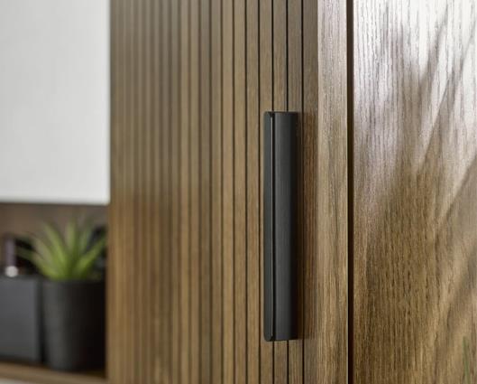 Hampshire Tall Bathroom Cabinet Wallnut