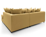 Daisy Right Hand Facing Corner Sofa - Mustard