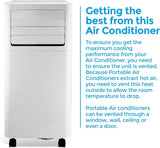 Igenix 9000 BTU Portable Air Conditioner and dehumidifier