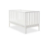 Simple Cot Bed & Under Drawer- White