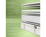 Jay-Beï¿½ Natural All Seasons Nettle Hybrid 2000 e-Pocket Mattress - Single