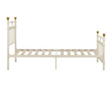 Atlas Single Bed - Cream