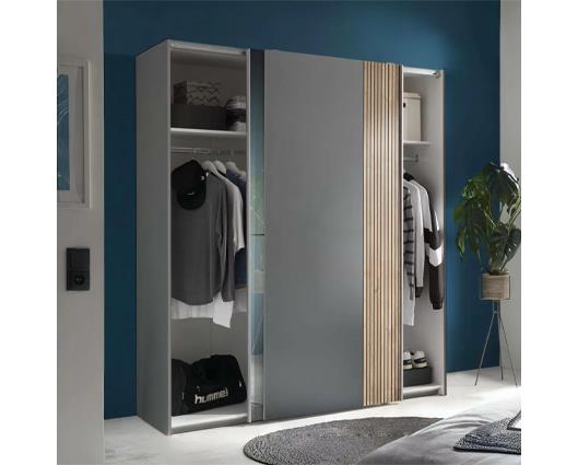 Berno Sliding 2 Door Wardrobe With Mirror