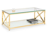 Madison Coffee Table - Gold