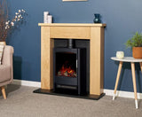 Chessington in Oak with Keston Stove
