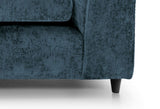 Heidi 4 Seater Sofa - Dark Blue