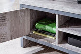 Baxter 2 Drawer TV Unit-Grey