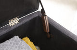 Secreto Ottoman Storage Unit-Charcoal Grey