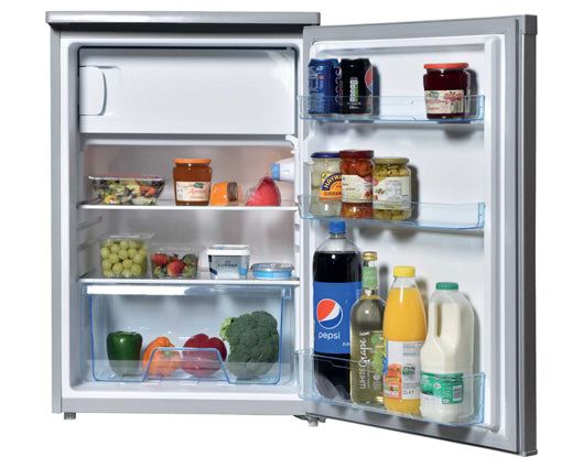 Statesman R155" 55cm Under Counter Fridge With 4* IceBox Silver