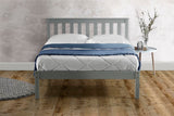 Denver King Bed - Grey