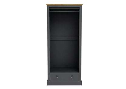 Dagwood 2 Door Wardrobe Charcoal