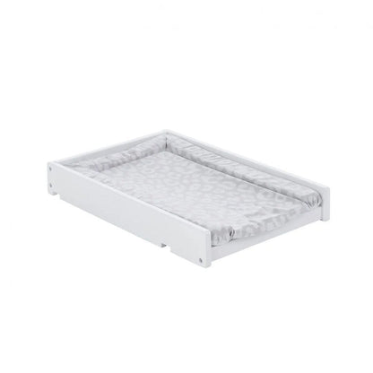 Space Saver Cot & Cot Top Changer-White