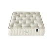 A white tufted mattress shown from a top-down angle on a plain white background. The brand name 'CAPSULE' is visible on the side of the mattress.