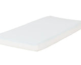 A white rectangular mattress cover shown at an angle on a plain white background.