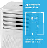 Igenix 7000 BTU Portable Air Conditioner, heating & dehumidifier
