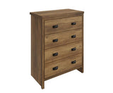Baxter 4 Drawer Chest- Knotty Oak