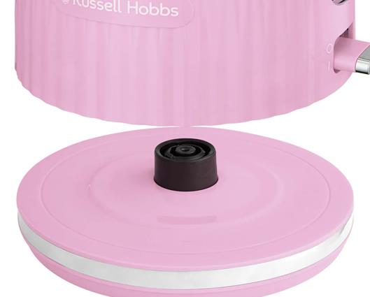 Russell Hobbs Eden 2 Slice Toaster & 1.7L Kettle Pink