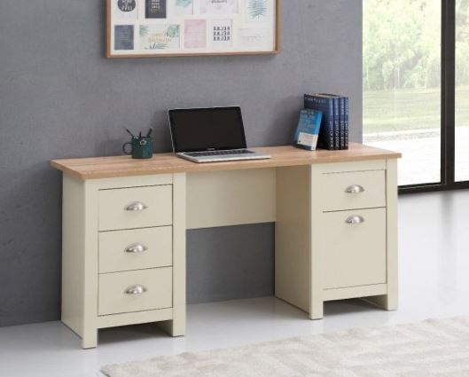 Lincoln 5 Drawer Desk