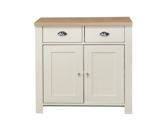 Harper 2 Door 2 Drawer Sideboard - Cream
