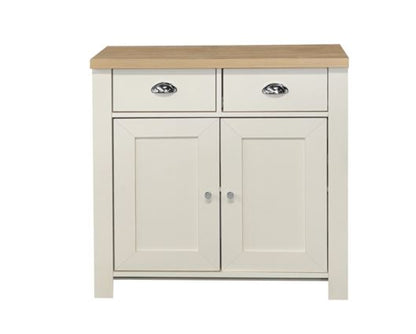 Harper 2 Door 2 Drawer Sideboard - Cream