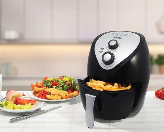 Daewoo 3.6L Single Pot Air Fryer and Cook Book