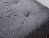 Maisie Large Storage Ottoman-Charcoal