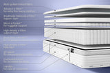 Jay-Be Firm Hybrid 2000 e-Pocket Truecore" Eco-Friendly Mattress - Single