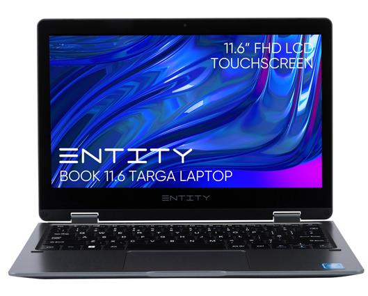 Entity Book Targa Intel Celeron 4GB RAM 128GB SSD 11.6 Inch Windows 11 Home Touchscreen Laptop