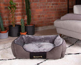 Chester Box Dog Bed Graphite Grey - Small