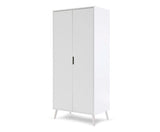 Maura 3 Piece Room Set - White with Acrylic