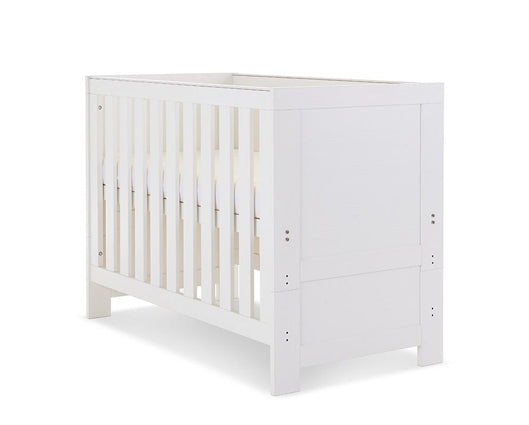 Nina Mini Cot Bed- White Wash