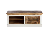 Arianna Wood Shoe Rack & Wall Hook Set