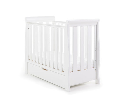 Seren Space Saver Cot & Cot Top Changer - White