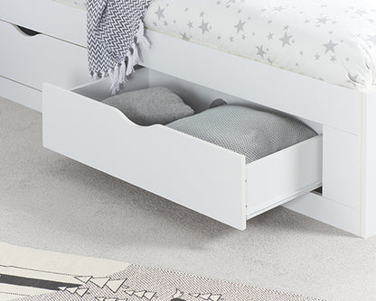 Alton Single Bed - White