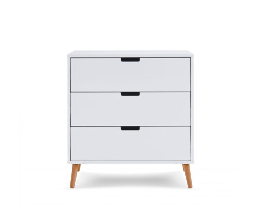 Maura Changing Unit - White with Natural