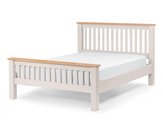 Richmond King Bed - Grey & Oak